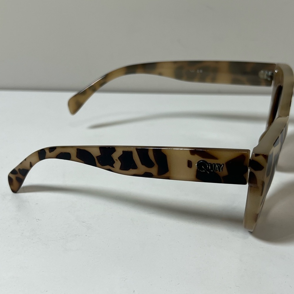 QUAY x SHAY Jinx Nomadchic Mitchell Sunglasses Desert Leopard MCM Glasses EUC - Picture 8 of 11